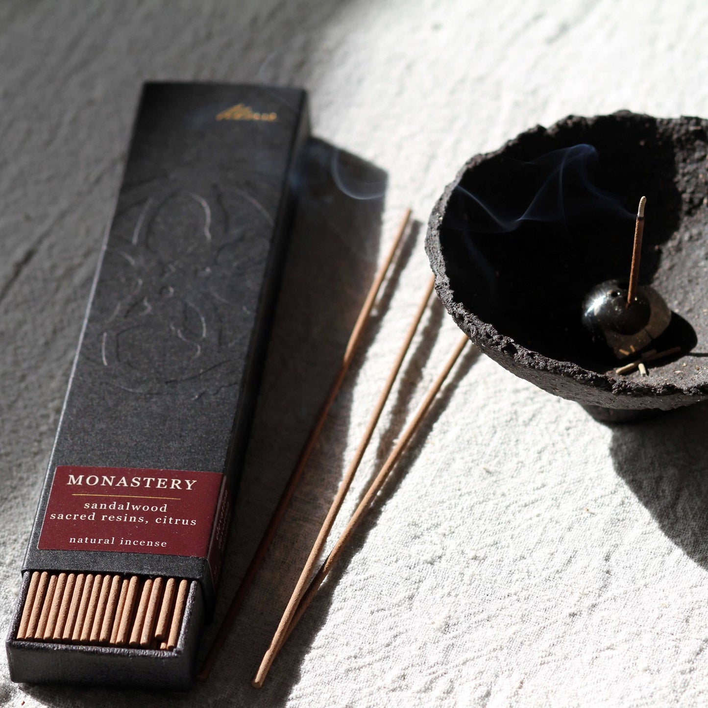 MONASTERY (Sandalwood, Sacred resins, Citrus) Incense Sticks