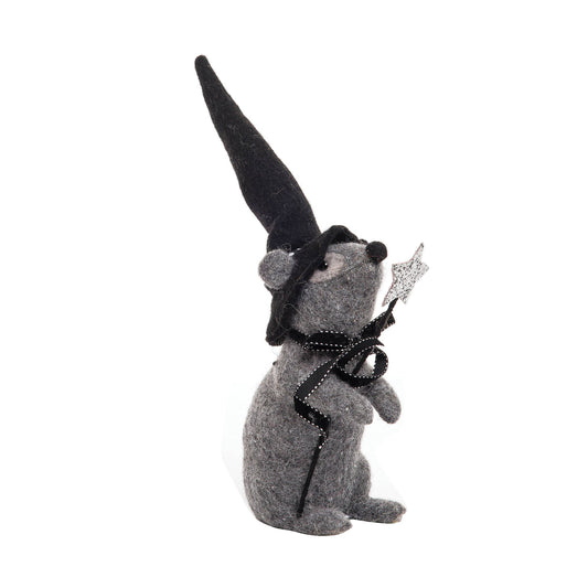 SALE Halloween Mouse Witch Decorative Figurine