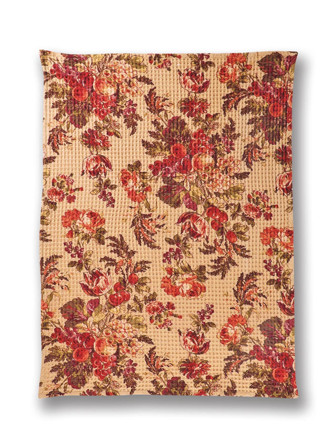 Bountiful Harvest Tea Towel: Antique