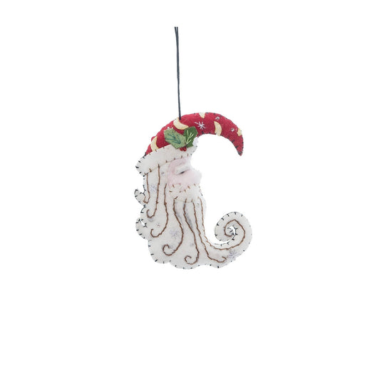 Christmas Santa Felt Ornament