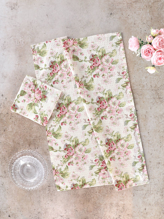 Apple Blossom Tea Towel