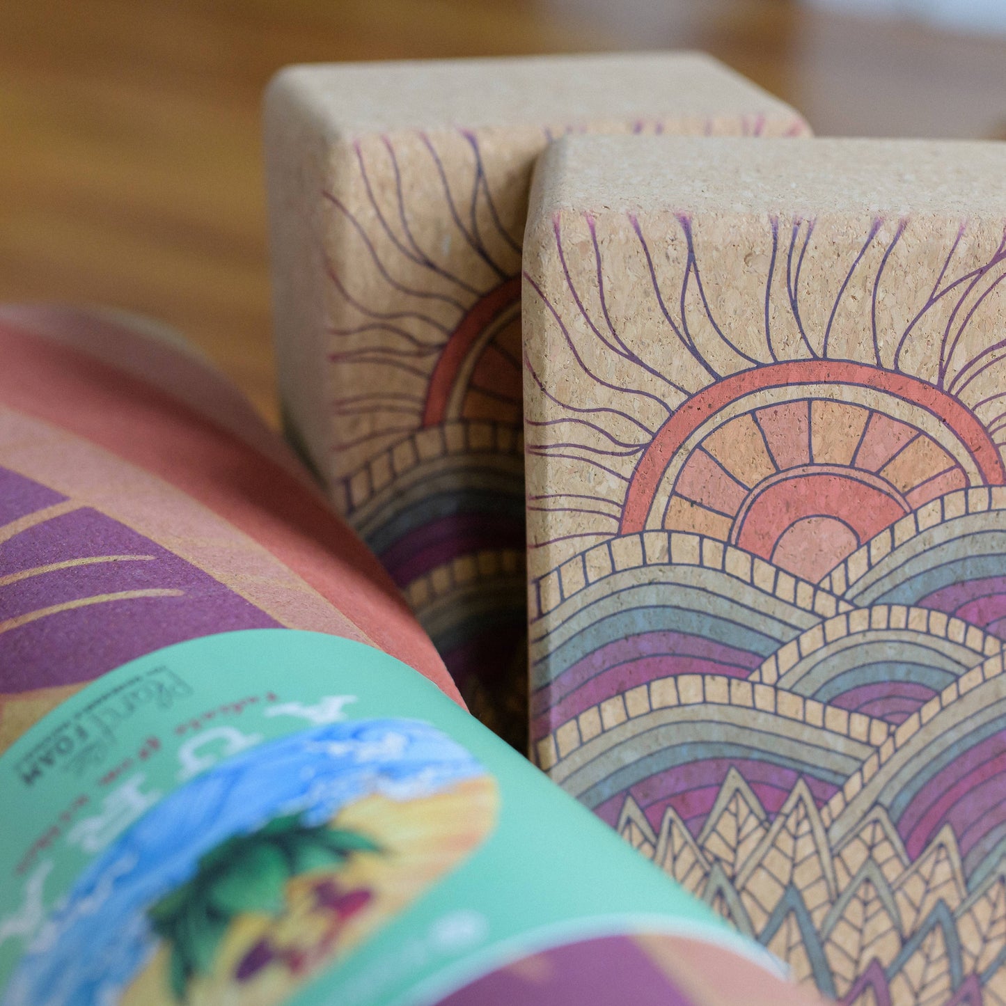 Mountain Magic Cork Yoga Block