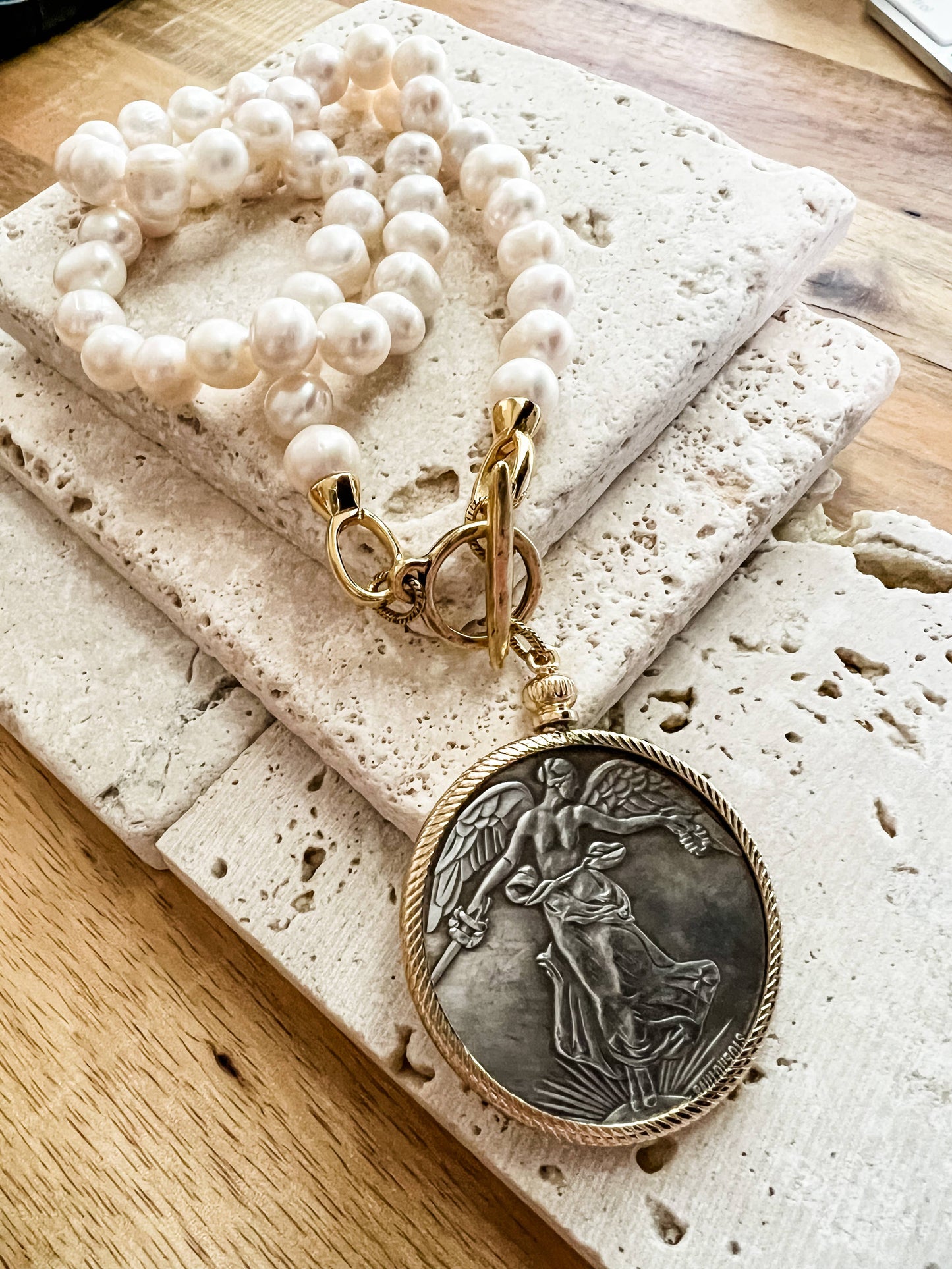 Relic Necklace: Silver/Gold Combo 20"