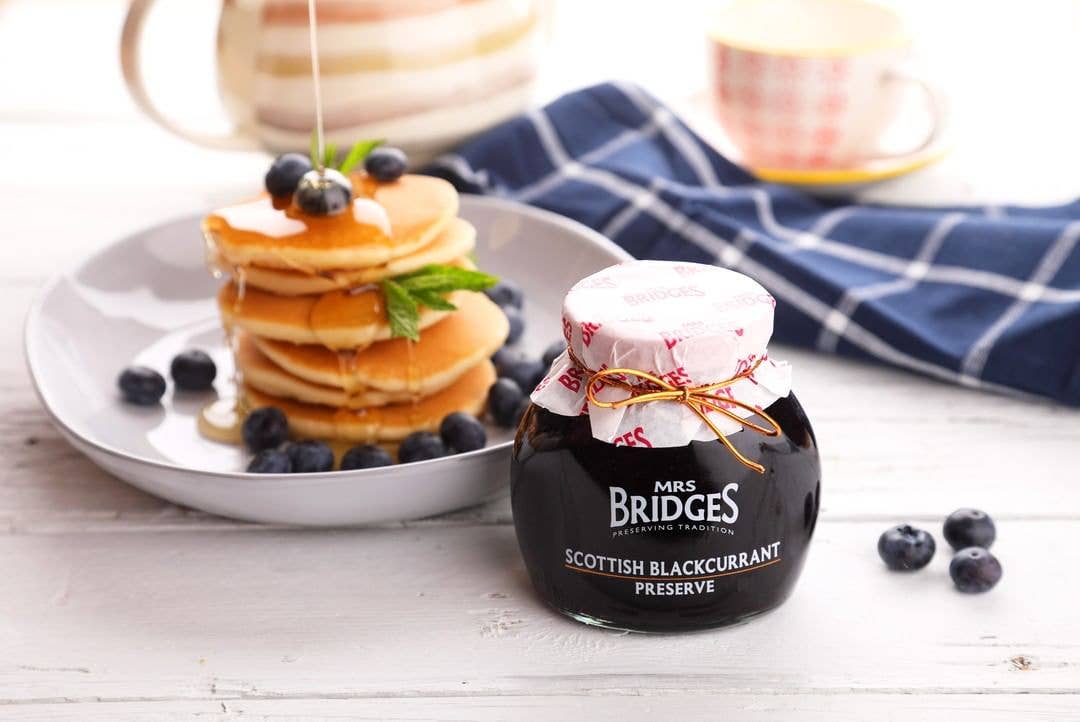 Blackcurrant Preserve with Sloe Gin