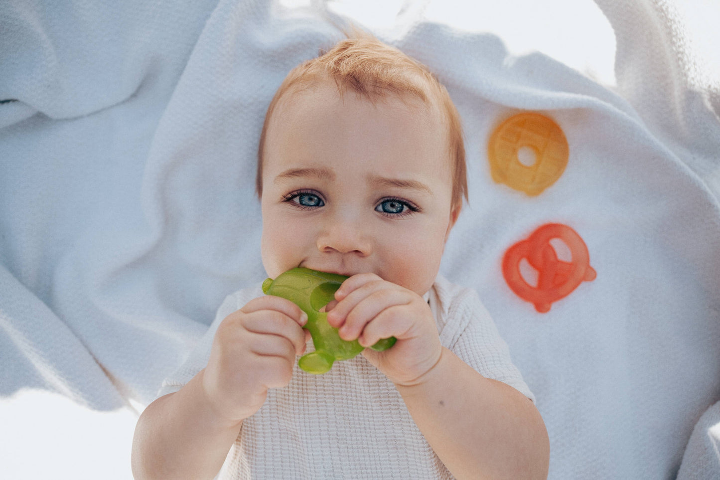 *NEW OPTION* Cutie Coolers™ Water Filled Teethers (3-pack): Seaside