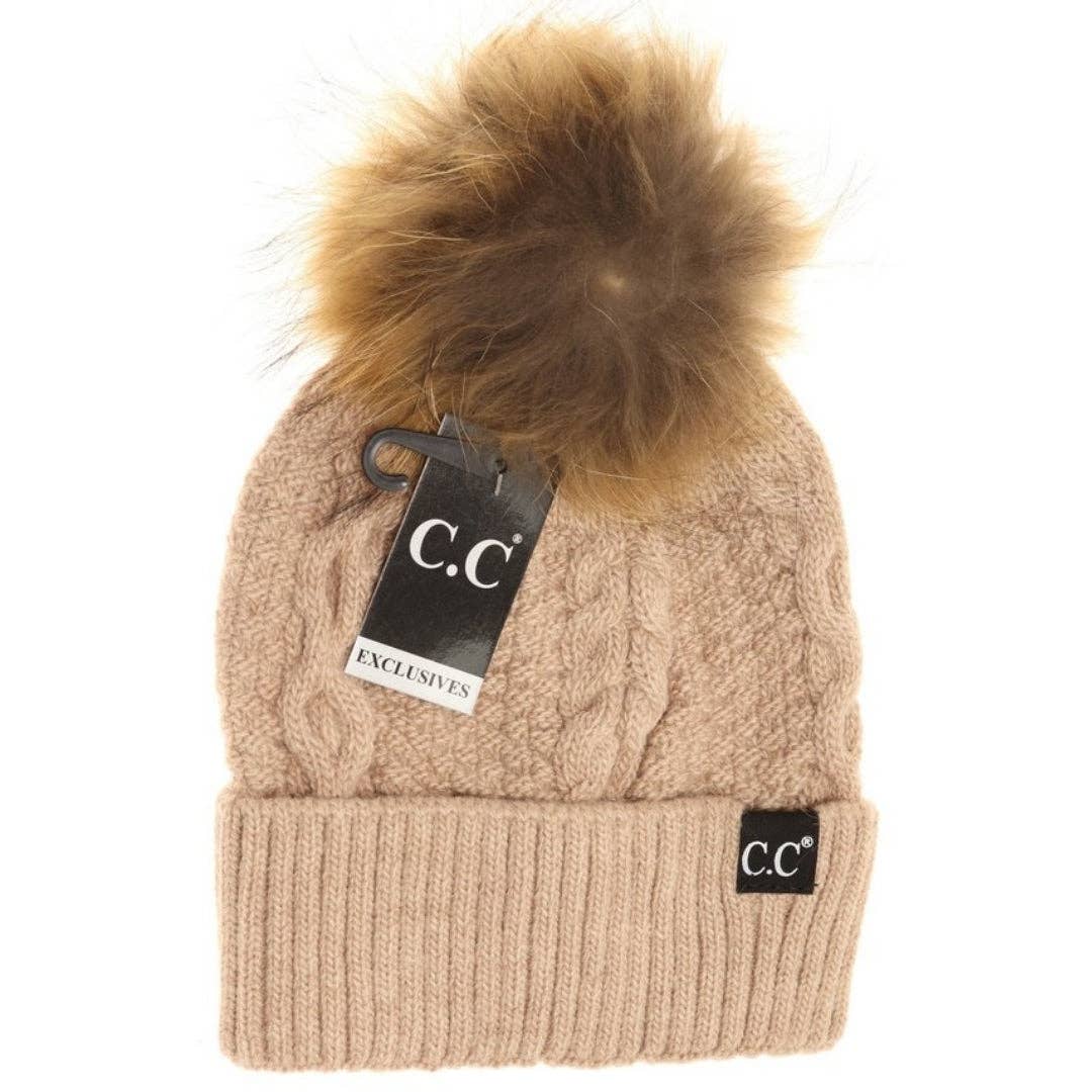 CC Exclusive - Black Label Special Edition Ribbed Cuff Fur P: Lt. Grey