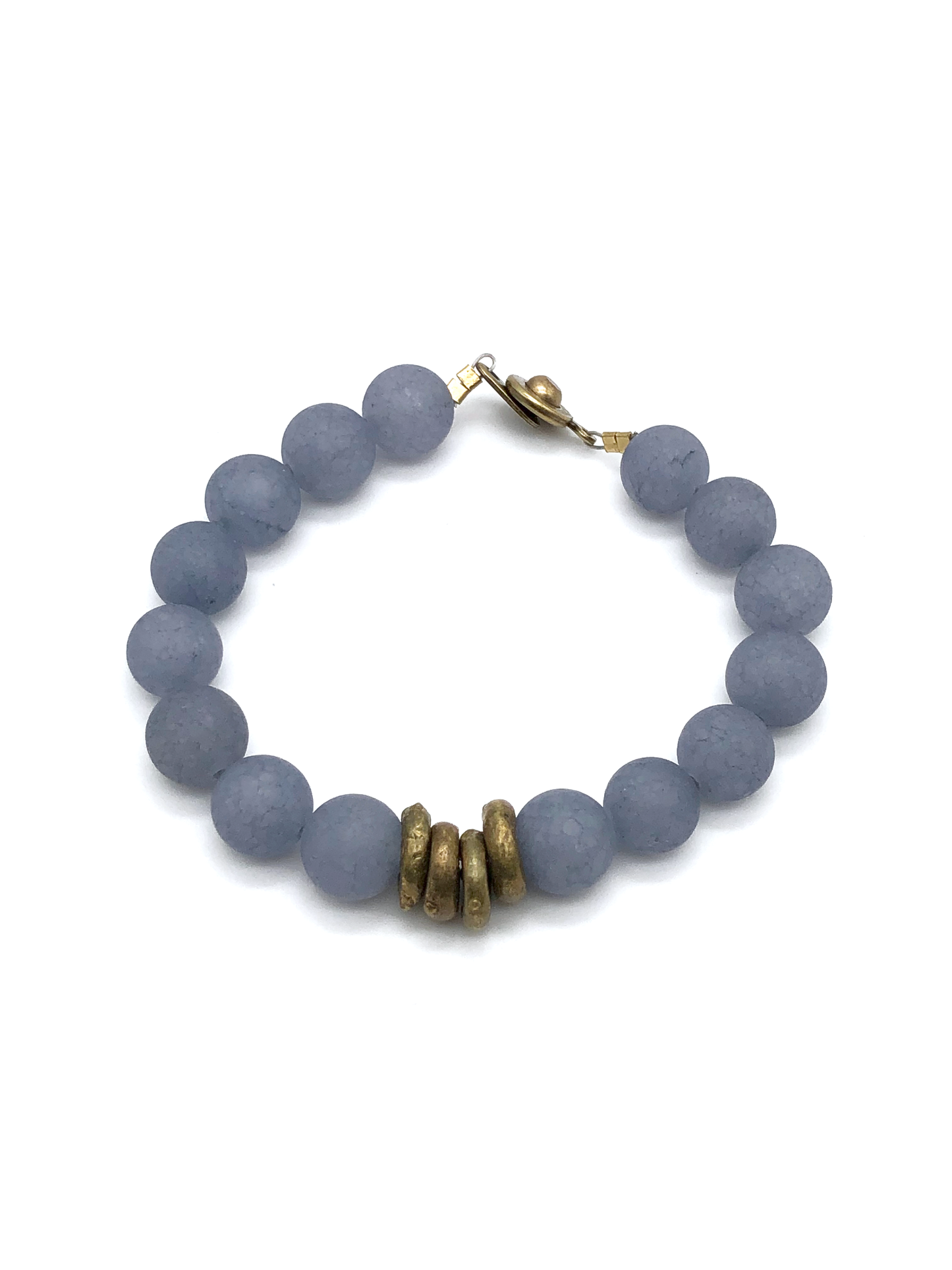 Odessa Bracelet: Sky Blue Jade