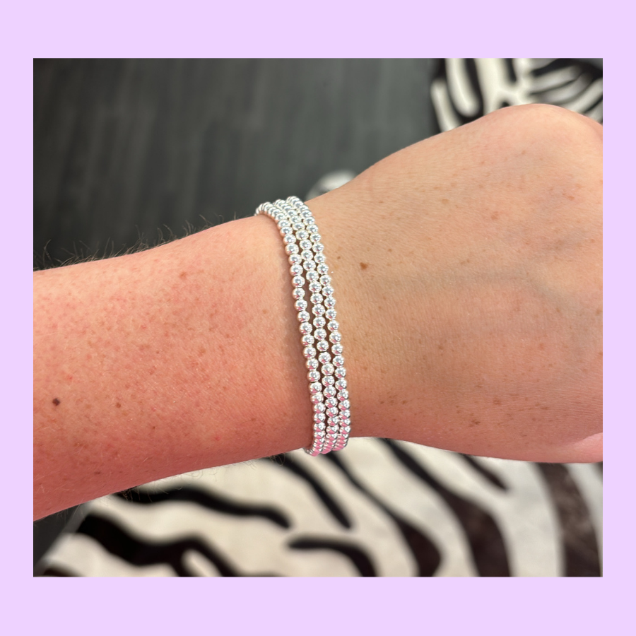 Classic 3mm Sterling Silver Bracelet