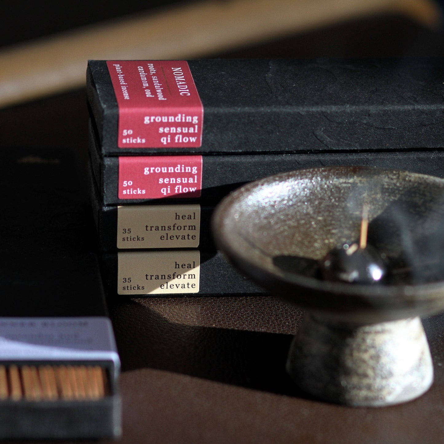 NOMADIC (ROOTS, SANDALWOOD, CARDAMOM, OUD) Natural Incense