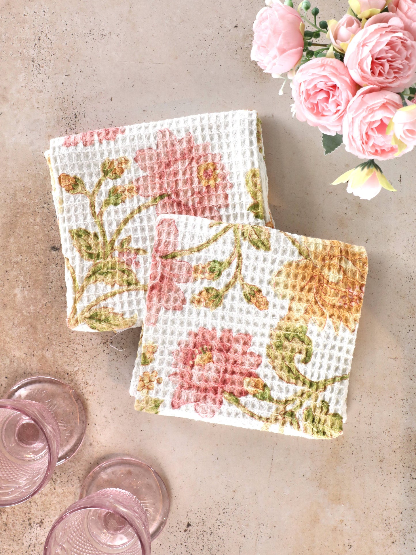 Rosehip Tea Towel