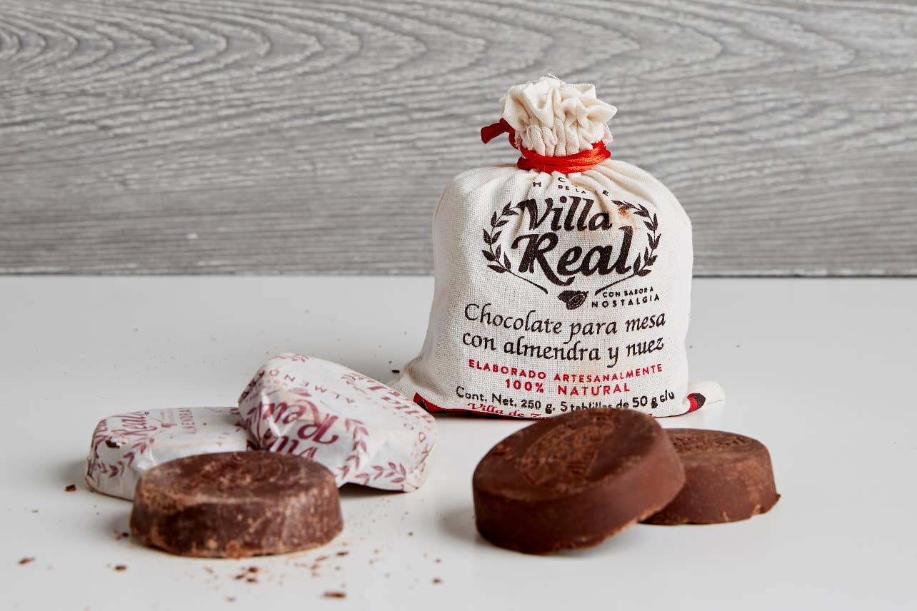 Villa Real Mexican Hot Chocolate: Vanilla / Small - 5 Discs