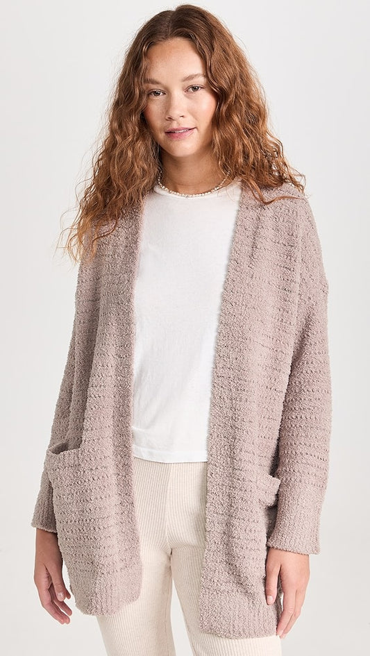 Cozychic Boucle Welt Pocket Cardi