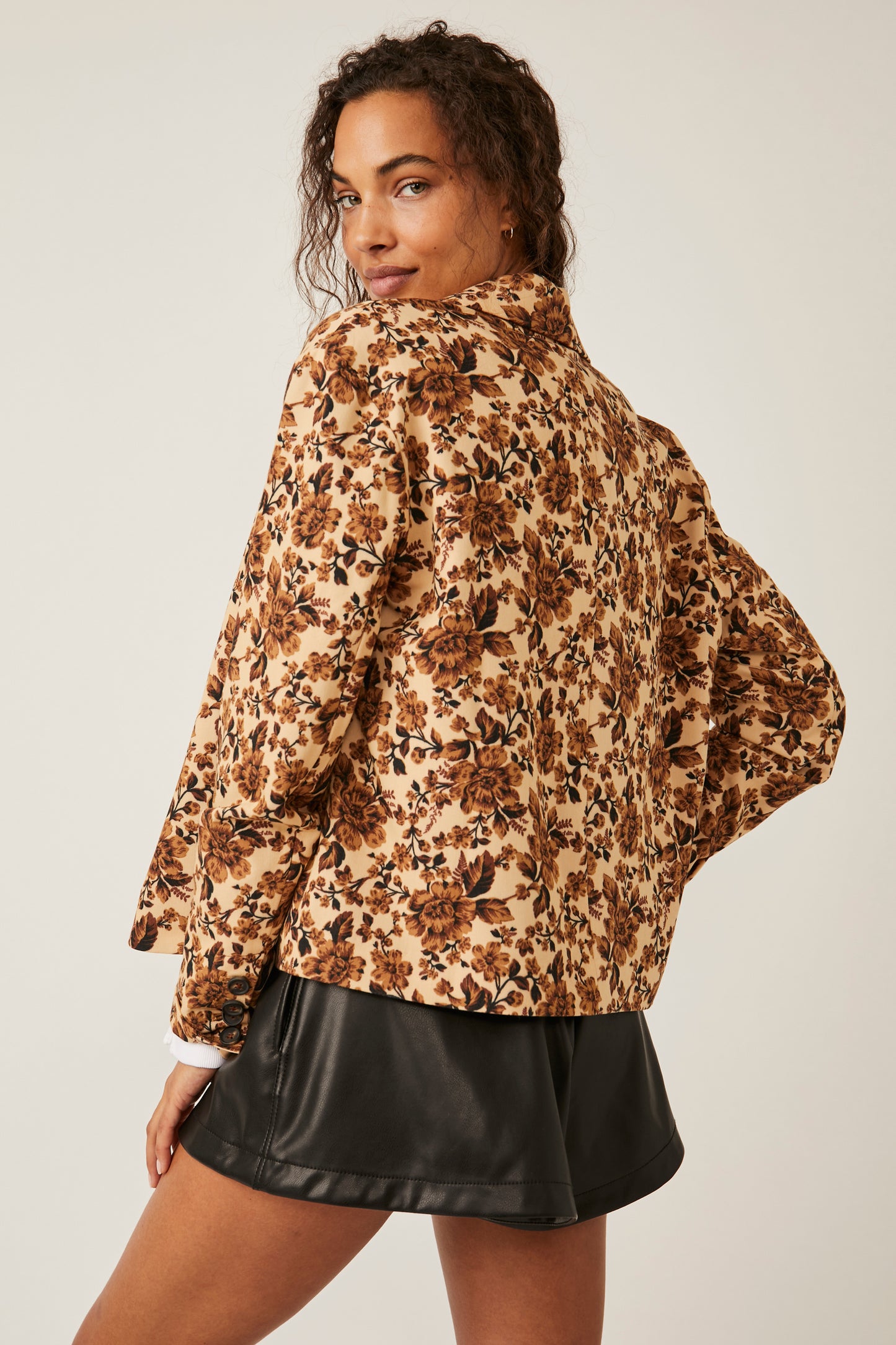 Cali Blazer Print
