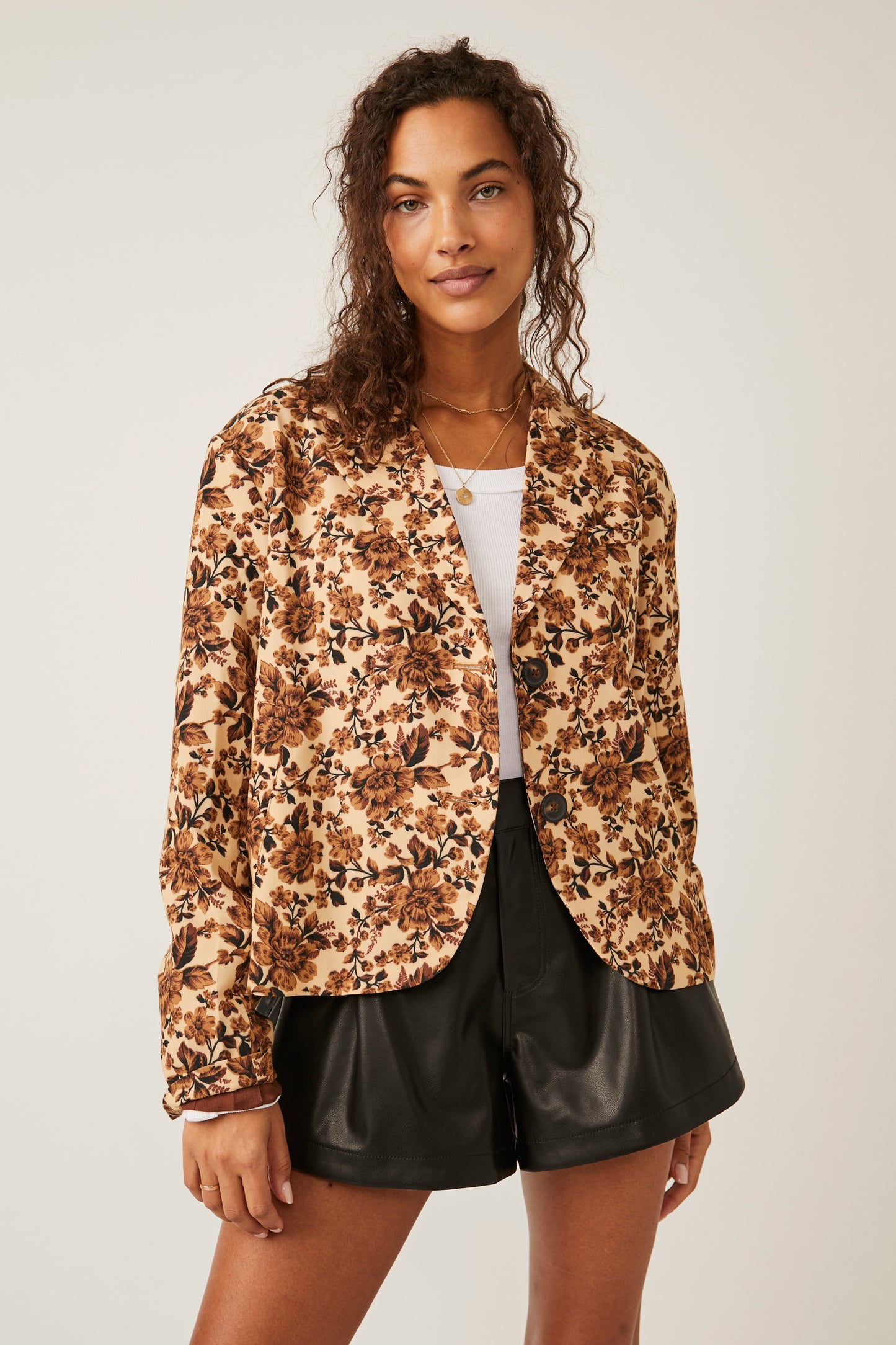 Cali Blazer Print
