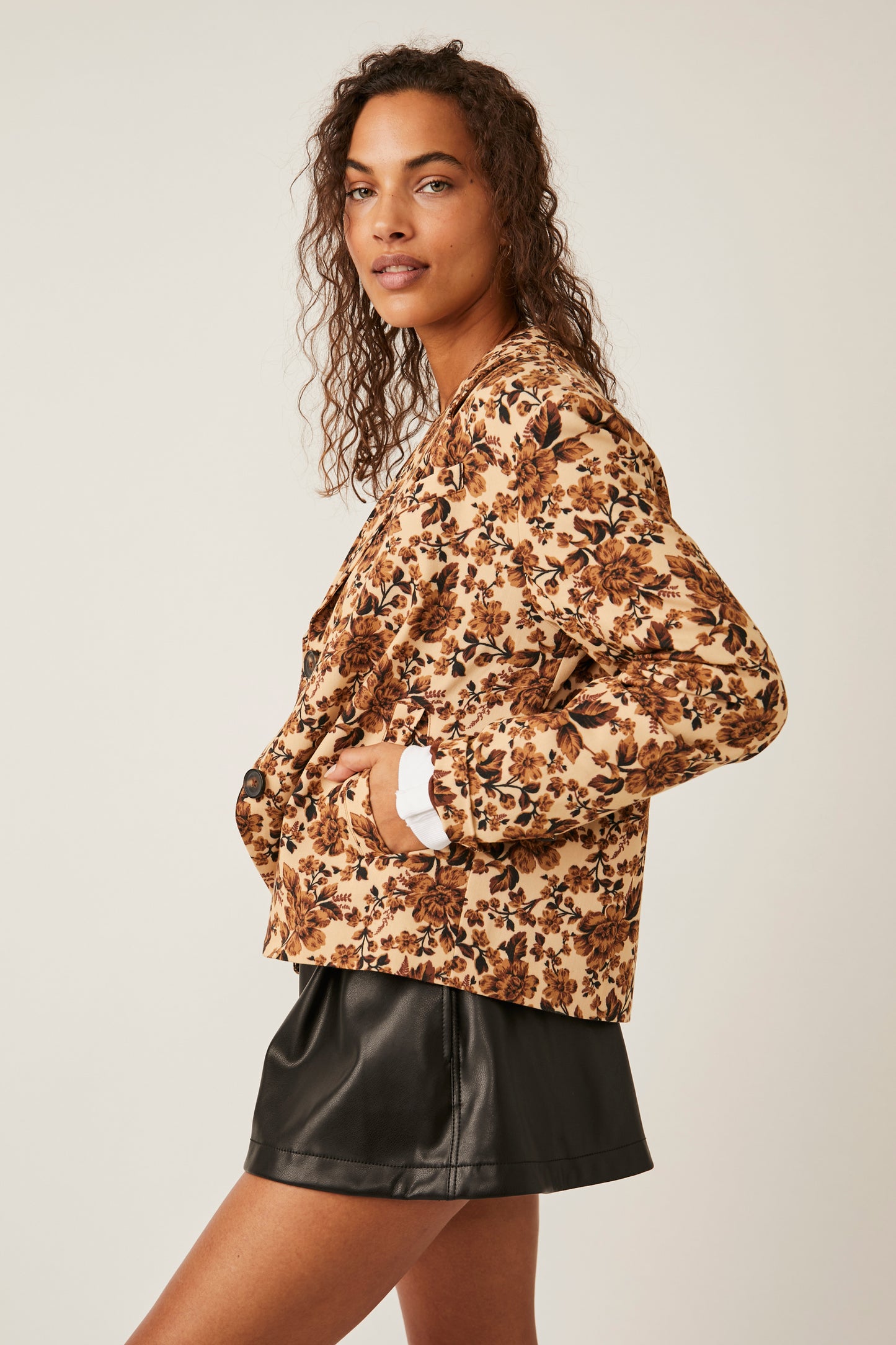 Cali Blazer Print