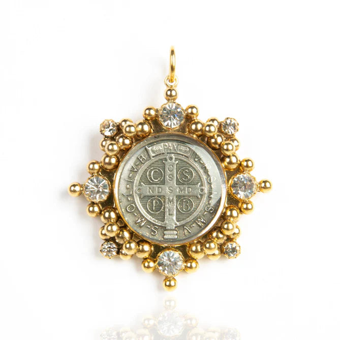 Cloister San Benito Charm: Gold