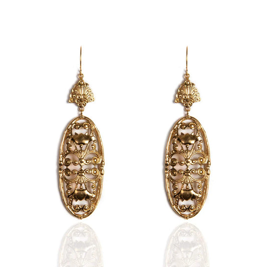 Antiqua Earring - Gold