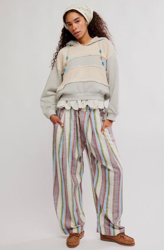Chambers Laid Back Pull on Pants Stripe