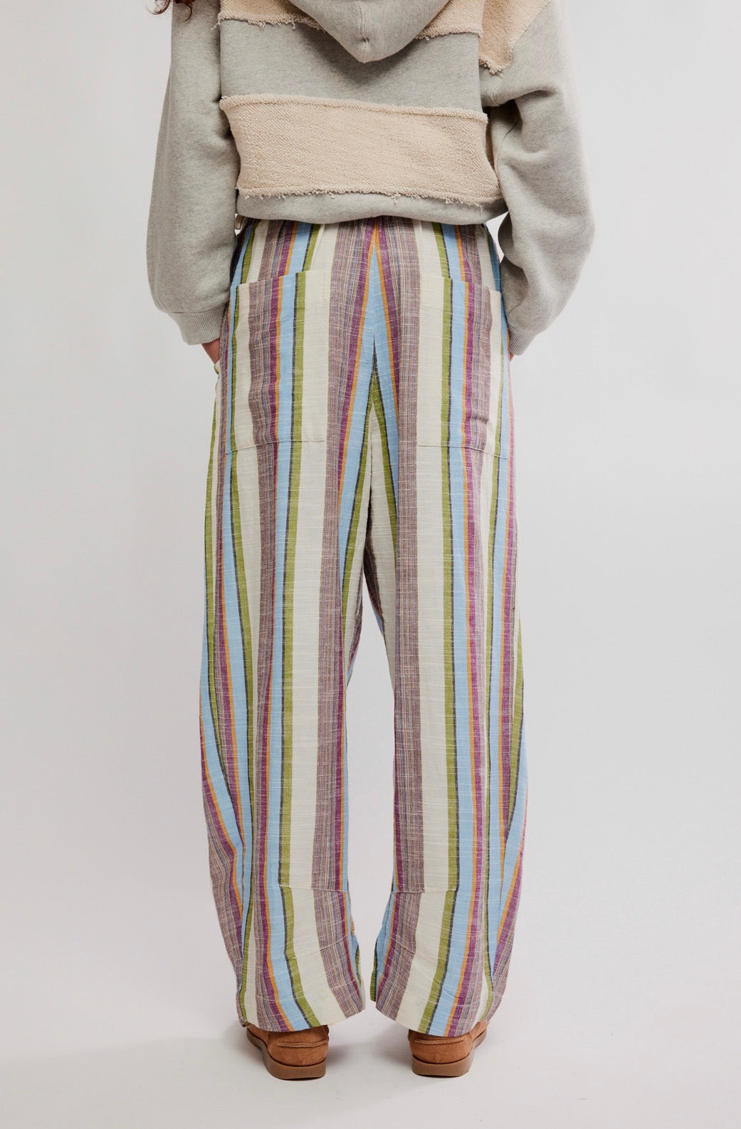Chambers Laid Back Pull on Pants Stripe