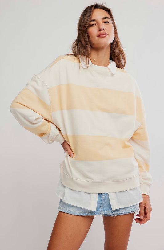 Classic Stripe Crew Wide