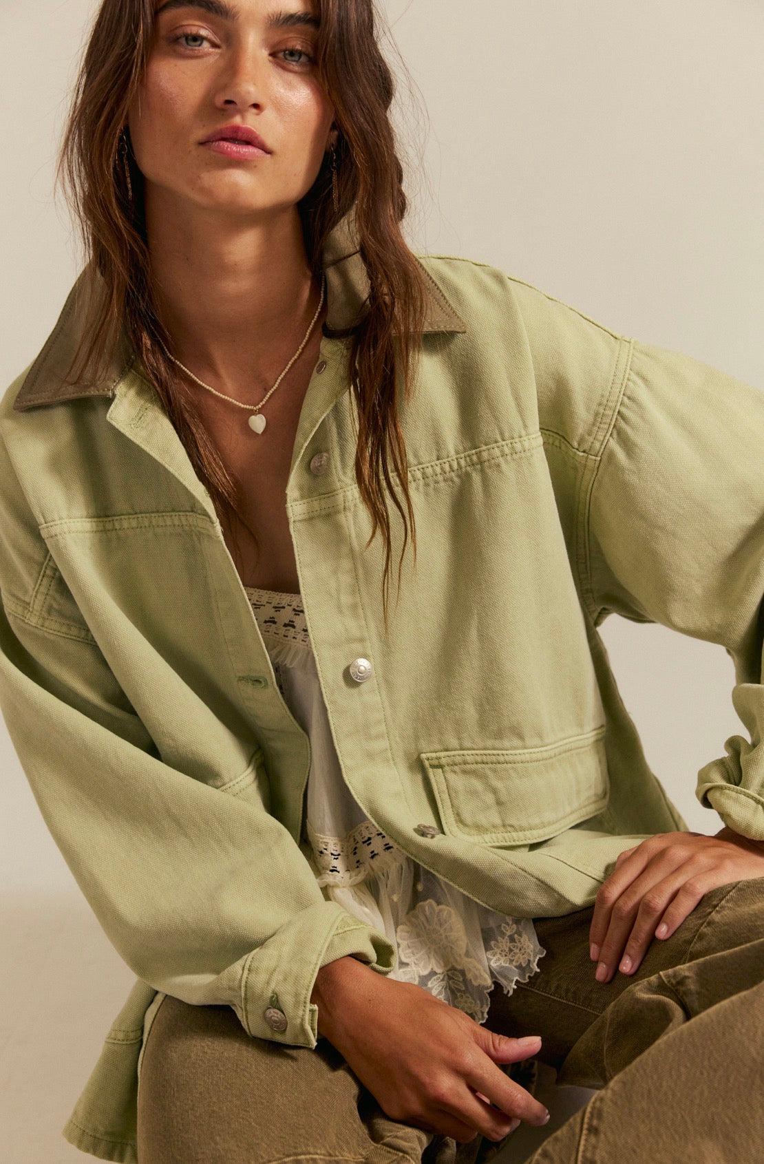 Lemon Denim Jacket