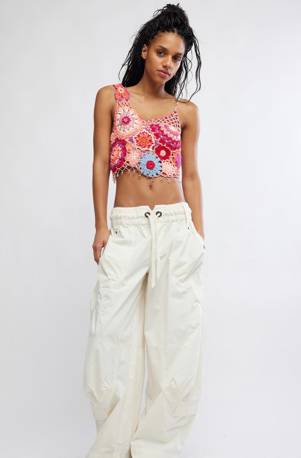 Fiorella Crochet Tank
