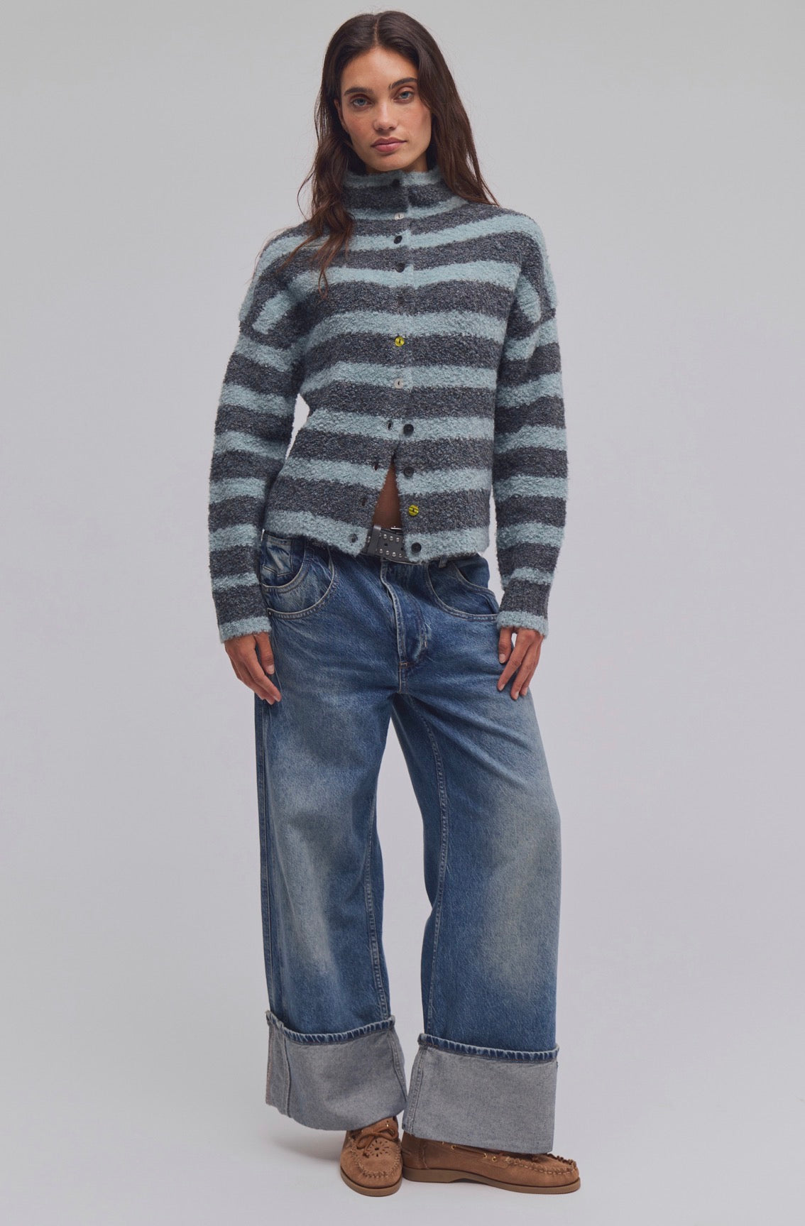 WTF Button Collection Cardi