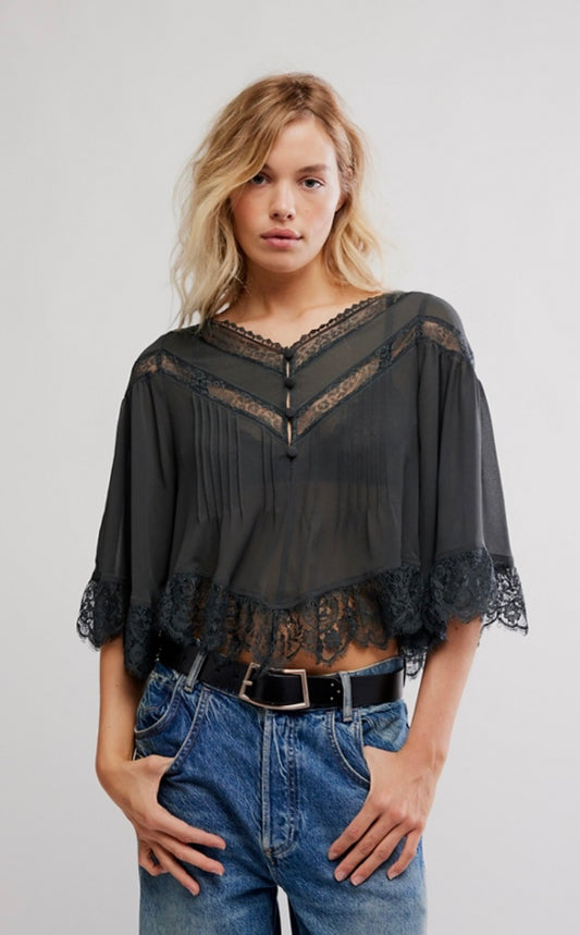 Bali Midnight Rain Top