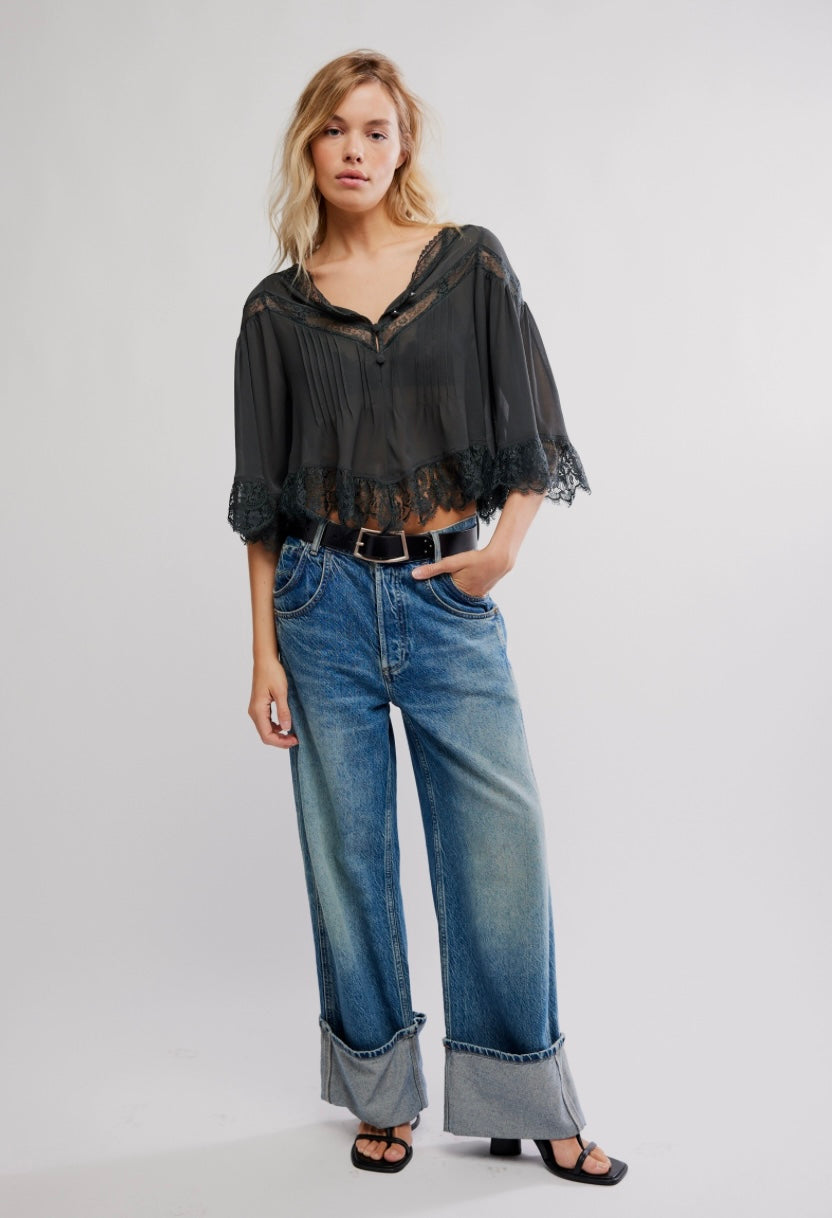 Bali Midnight Rain Top