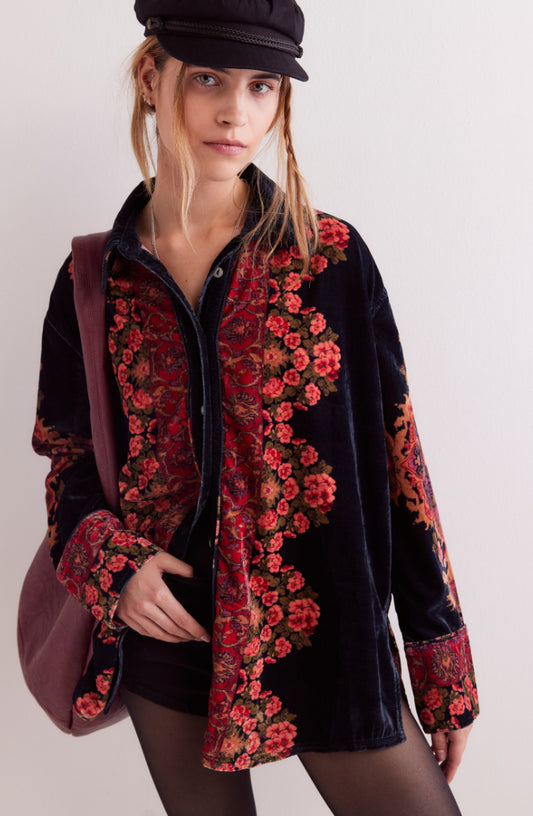 One Night Velvet Top