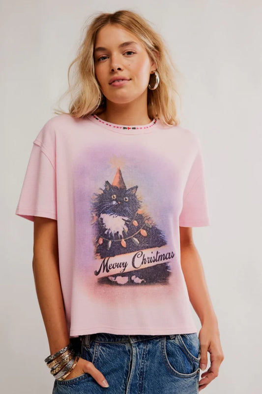 Merry Meowy Tee