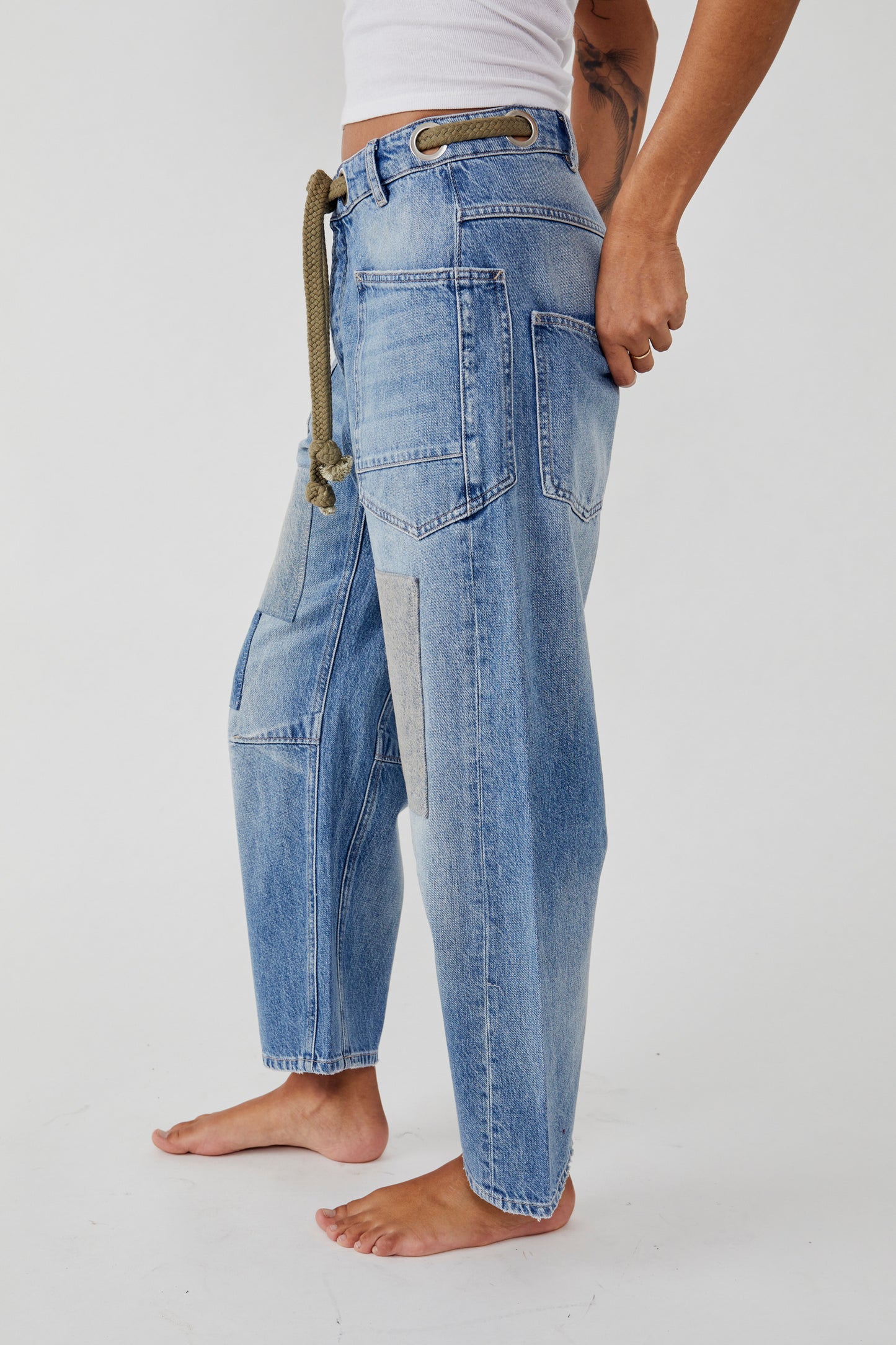 Moxie Pull-on Barrel Jean