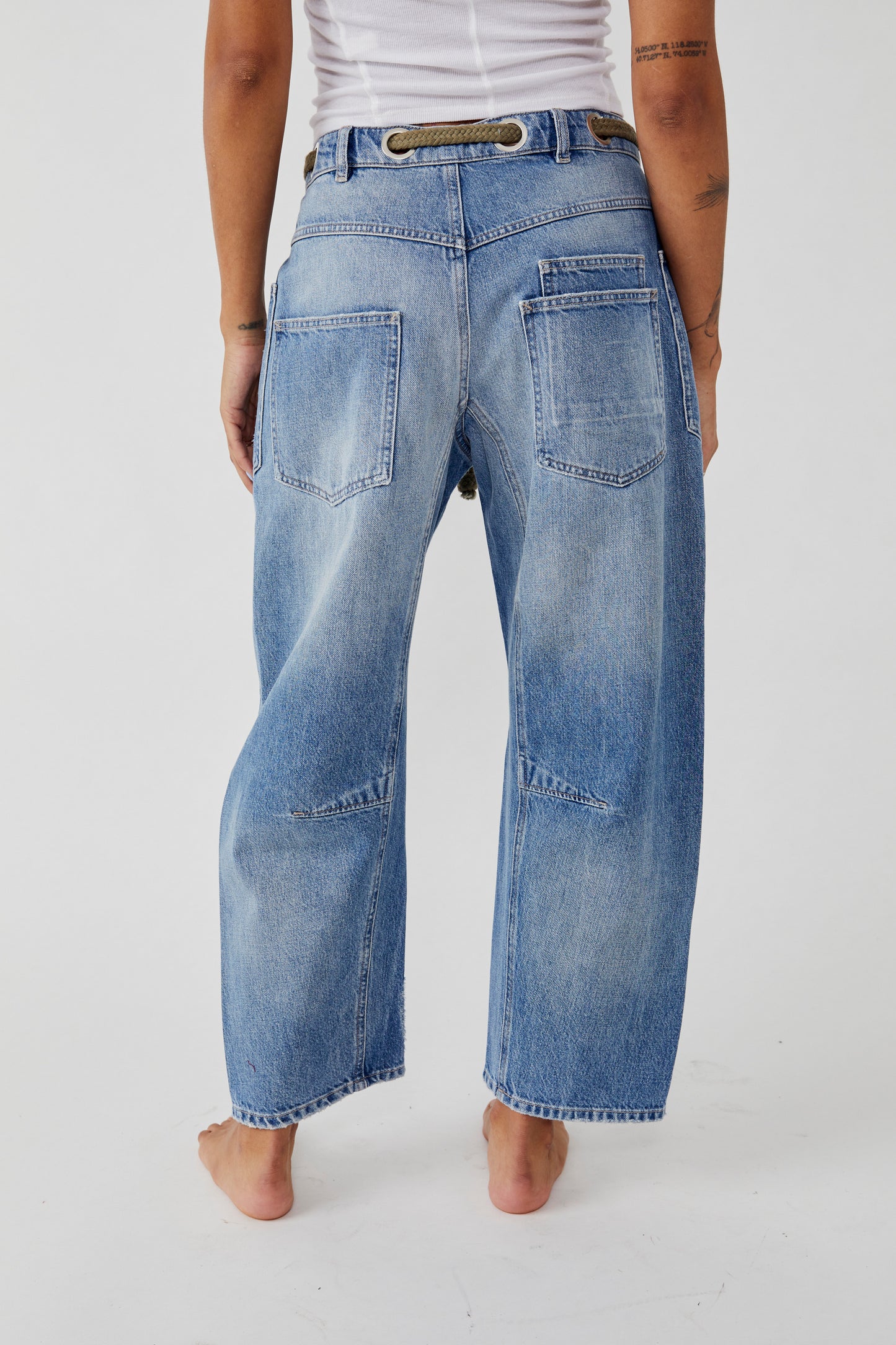 Moxie Pull-on Barrel Jean