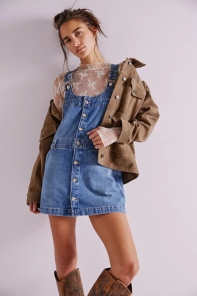 Edie Denim Skirtall