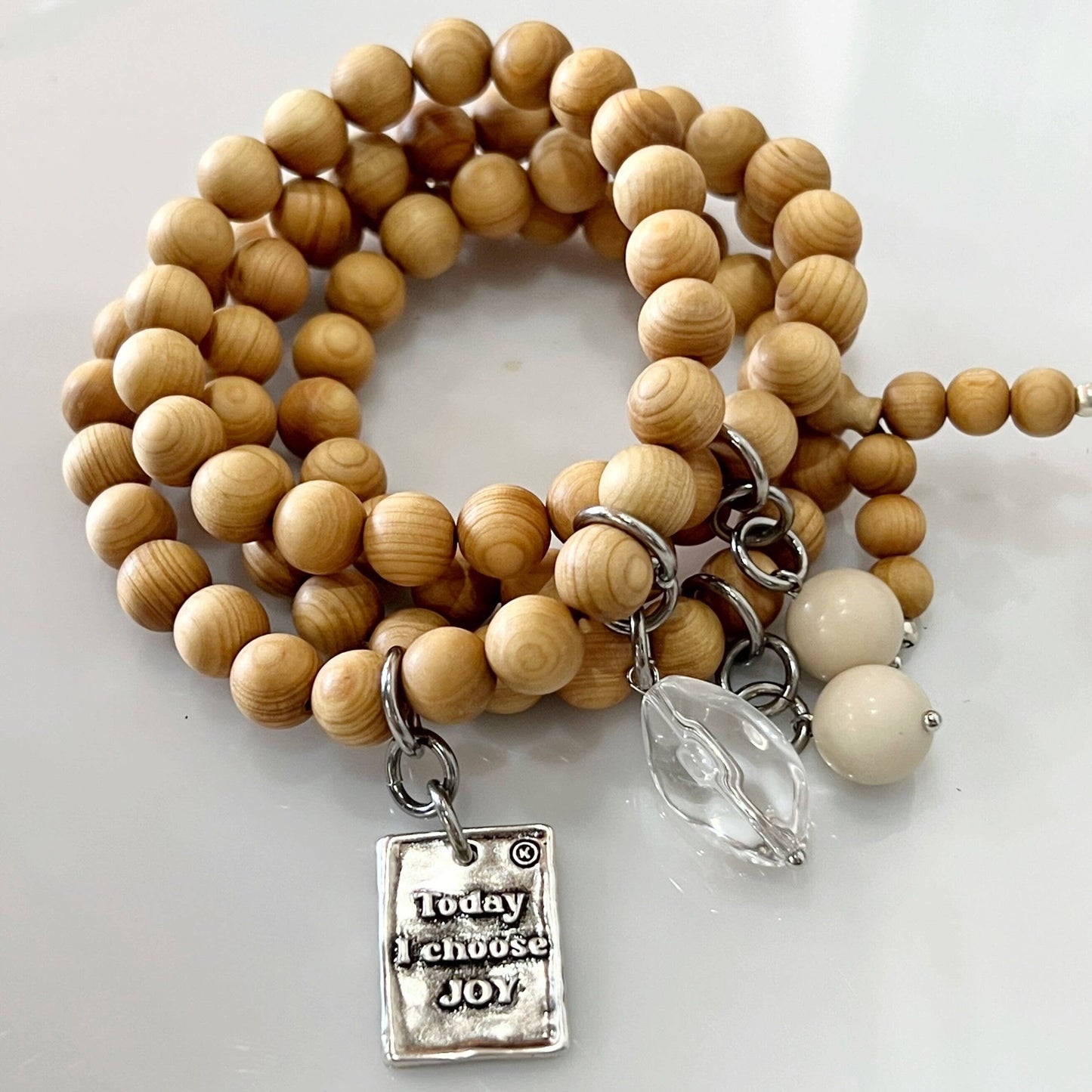 TODAY I CHOOSE JOY | Boho Wrap: Natural / S/M / Gold