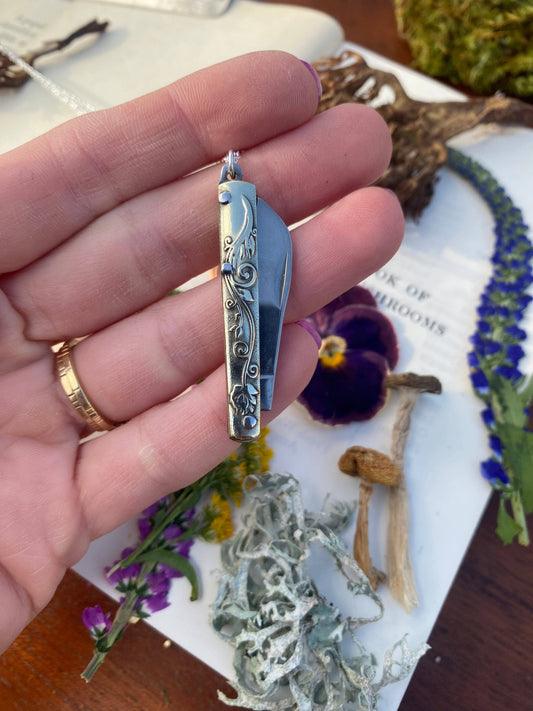 Foraging Knife Necklace: Long