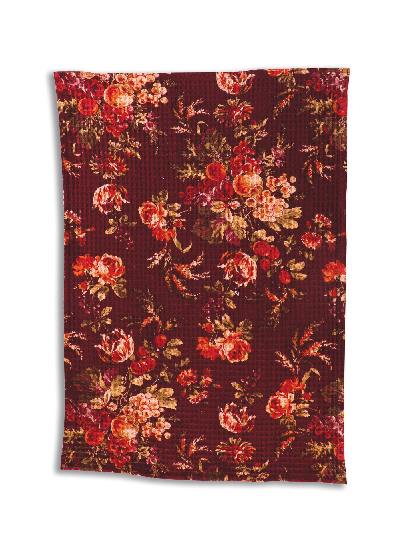 Bountiful Harvest Tea Towel: Cinnamon
