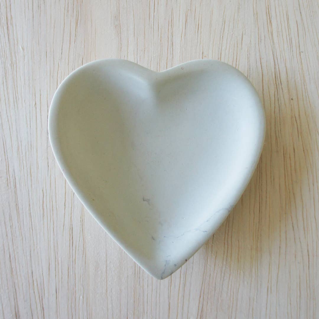 Heart Dish - Natural