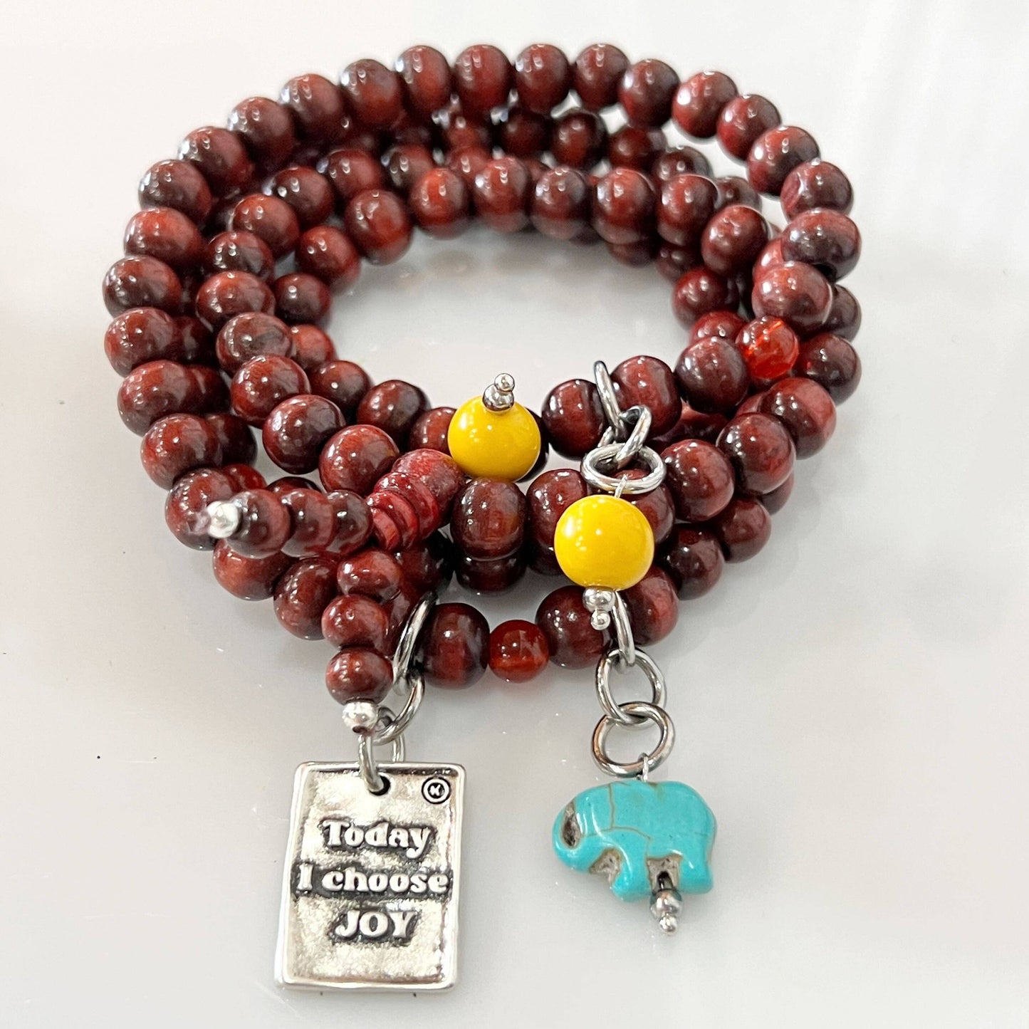TODAY I CHOOSE JOY | Boho Wrap: Natural / S/M / Gold