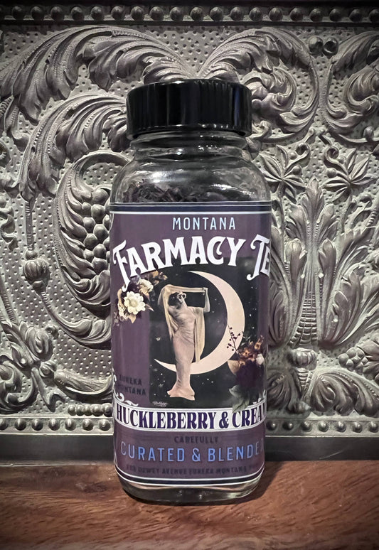 Vintage Moon Huckleberry and Cream Tea Mountain Huckleberry