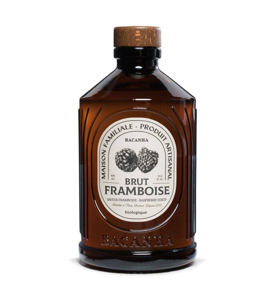 Raw Raspberry Syrup - Organic - 400ml - 13,5 fl. oz.