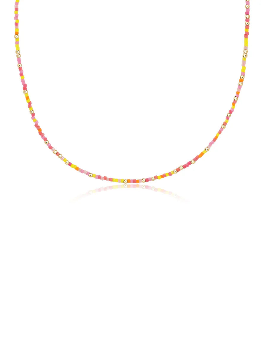 E Newton Beaded Choker