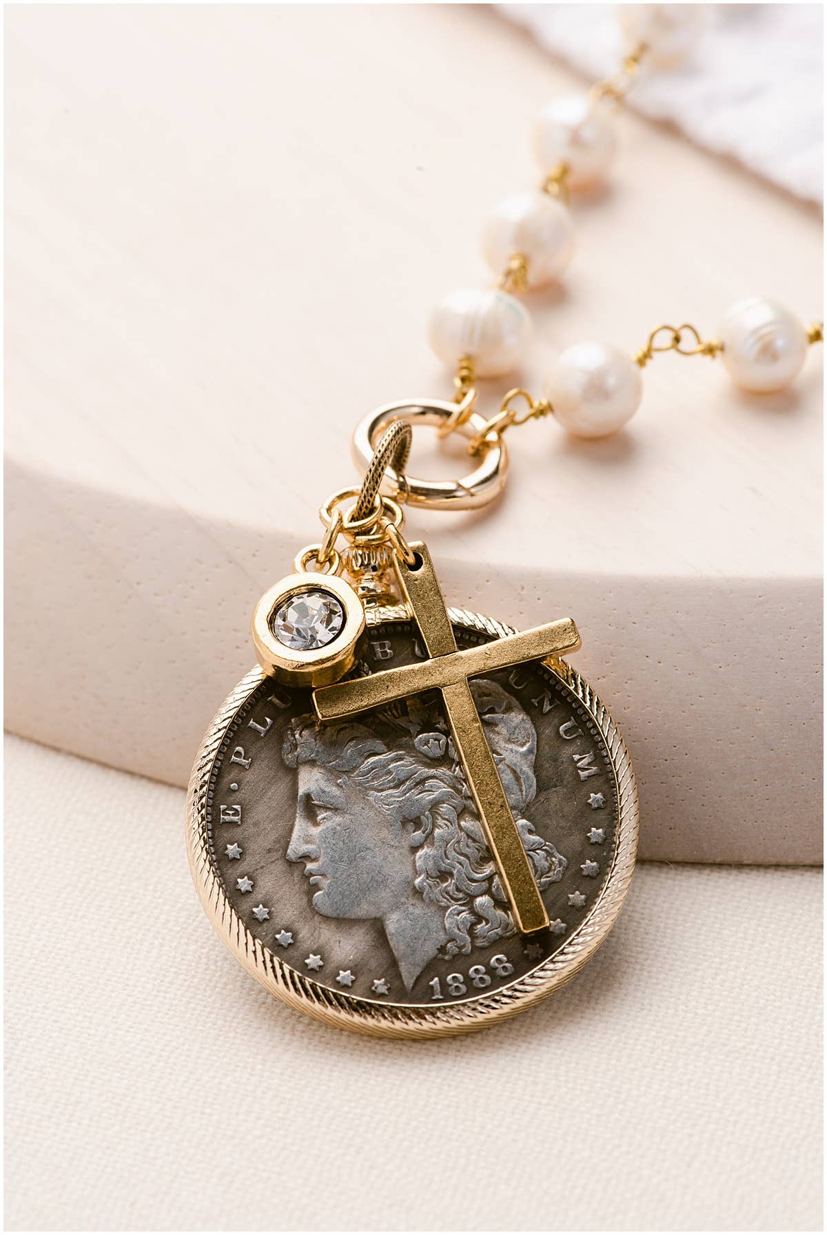 Relic Necklace: Silver/Gold Combo 20"