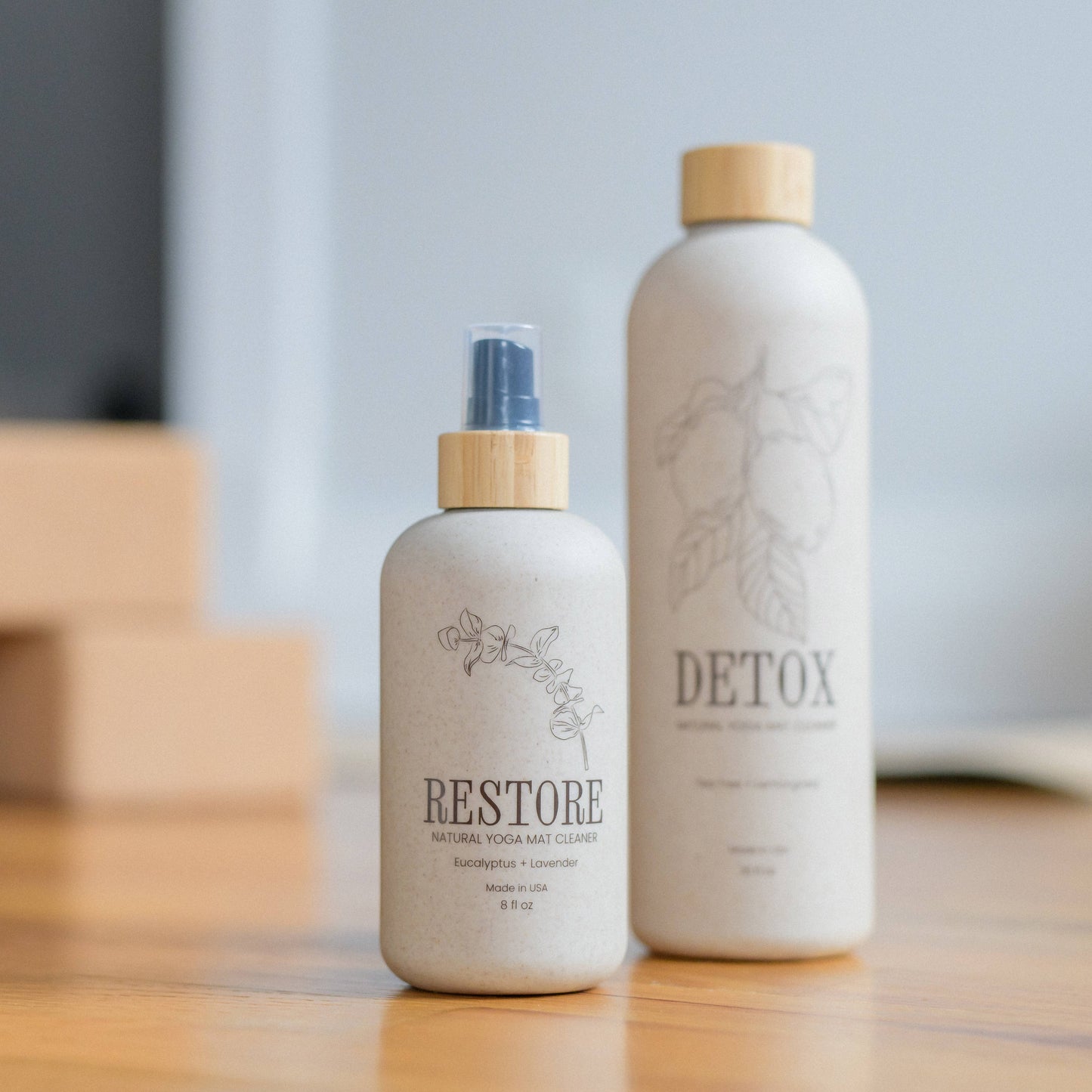 Yoga Mat Cleaner 8oz.: Detox 8oz