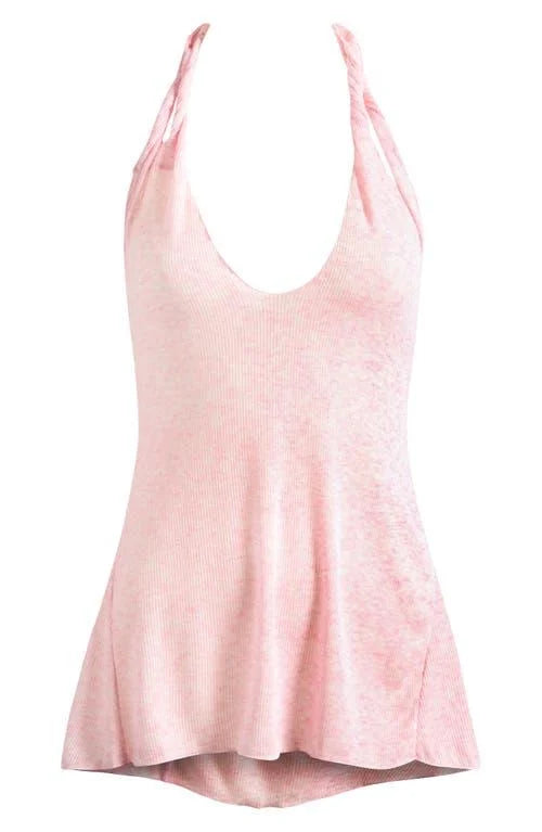 Big Love Rib Halter Top