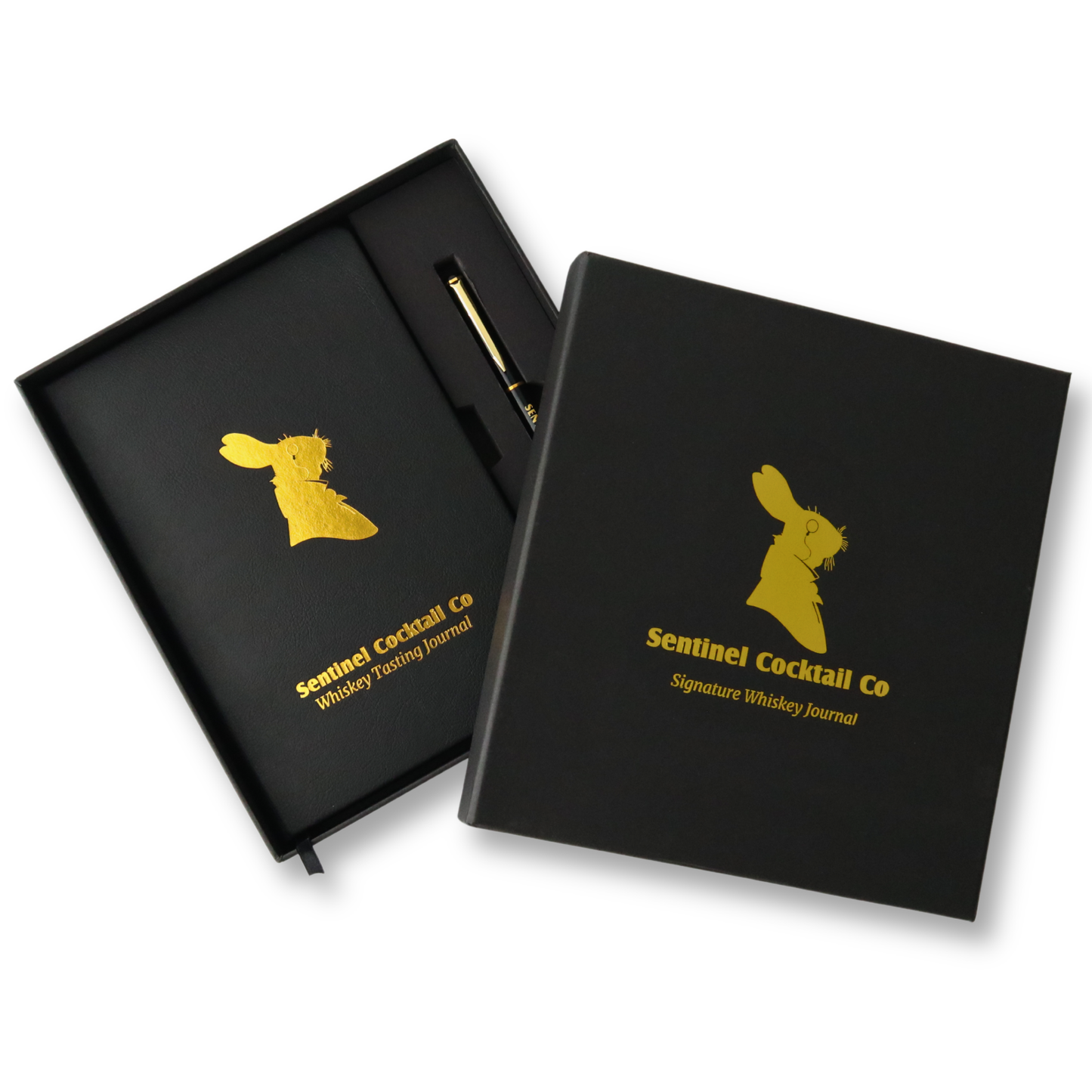 Sentinel Signature Whiskey Tasting Journal Gift Box