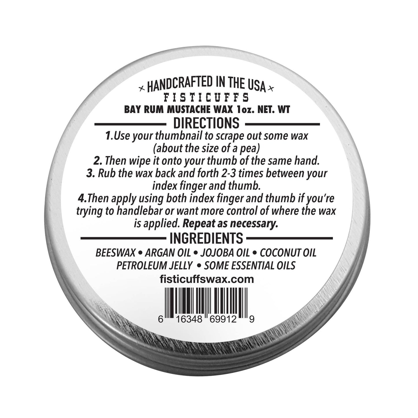 Fisticuffs Mustache Wax: Original