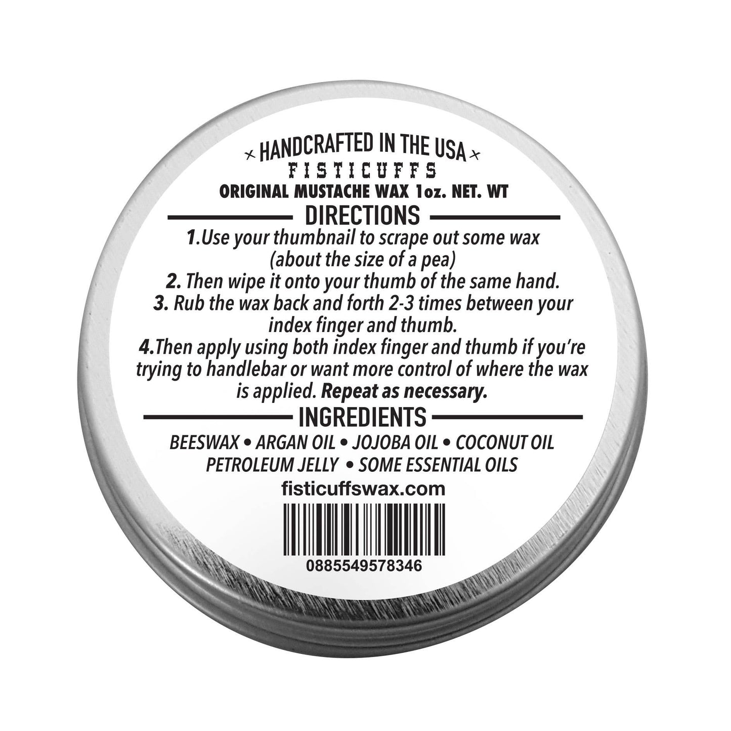 Fisticuffs Mustache Wax: Original