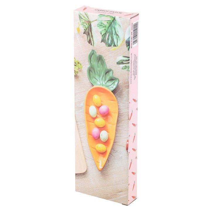 Easter Carrot Shaped Serving Dish