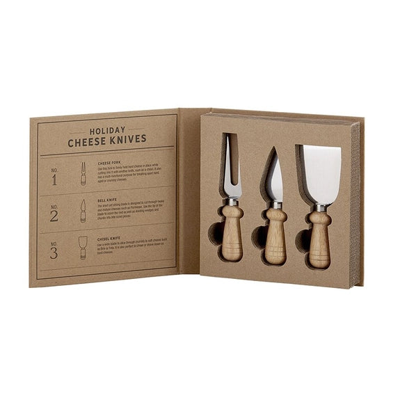 Holiday Cheese Knives